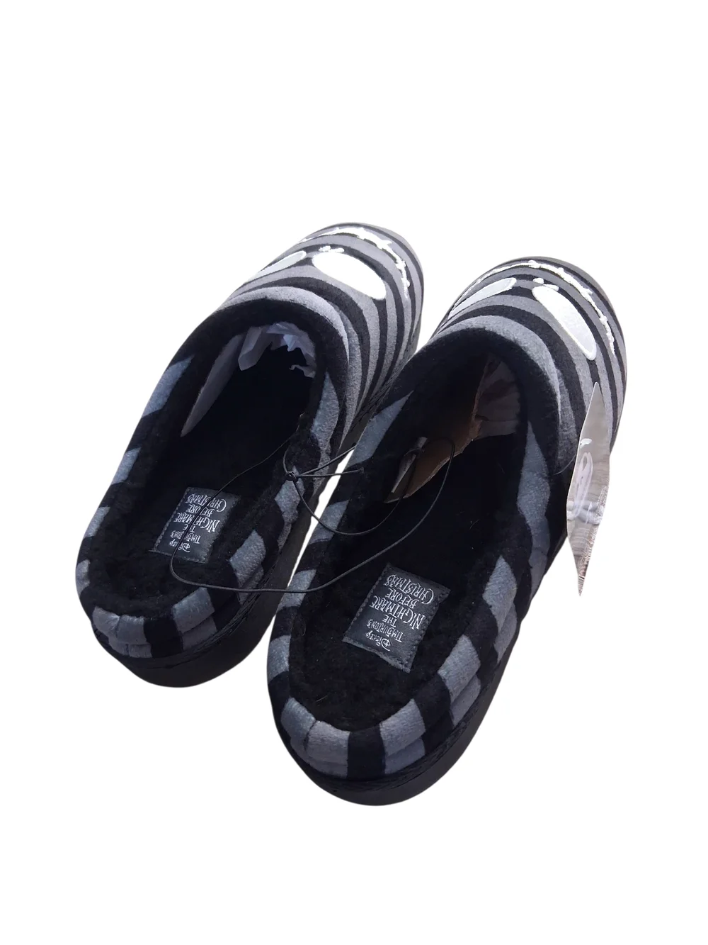 🆕️Glow-in-the Dark Disney Nightmare Before Christmas Slippers Mens 9/10 Medium - Picture 3 of 9